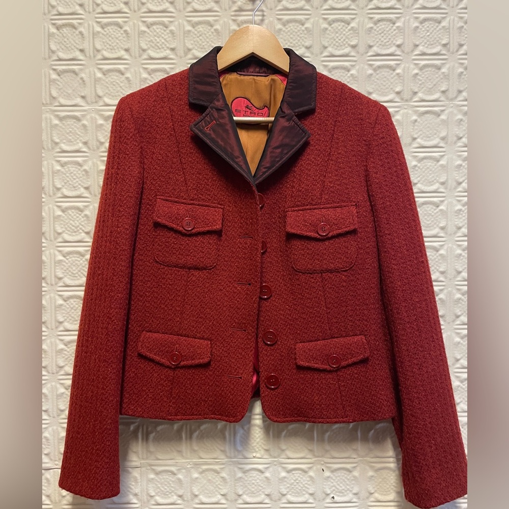 ‼️SOLD‼️Etro lambswool Women's Jacket